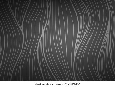 Dark Silver, Gray vector natural abstract texture. Ethnic elegant natural pattern with gradient. The template can be used as a background for cell phones.