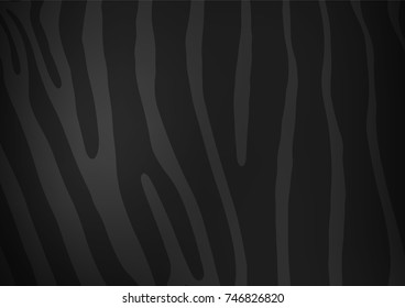 Dark Silver, Gray vector natural elegant texture. Shining colored illustration with doodles in Zen tangle style. The pattern can be used for coloring books and pages for kids.