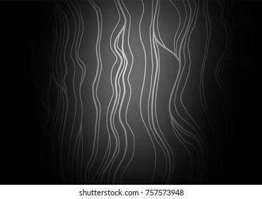 Dark Silver, Gray vector natural abstract template. Geometric doodle illustration in Origami style with gradient. The template can be used as a background for cell phones.