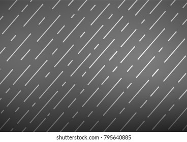 Dark Silver, Gray vector natural abstract texture. Blurred decorative design in Indian style with Zen tangles. A new texture for your design.