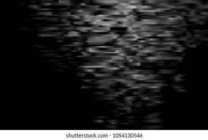 Dark Silver, Gray vector pattern with narrow lines. Shining colored illustration with narrow lines. The pattern can be used for websites.