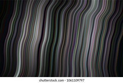 Dark Silver, Gray vector pattern with lava shapes. Creative illustration in halftone marble style with gradient. A completely new marble design for your business.