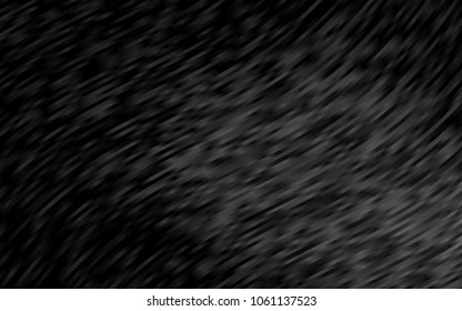 Dark Silver, Gray vector pattern with curved circles. Geometric illustration in marble style with gradient.  Marble design for your web site.