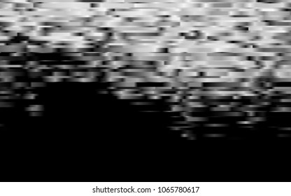 Dark Silver, Gray vector pattern with narrow lines. Blurred decorative design in simple style with lines. Best design for your ad, poster, banner.