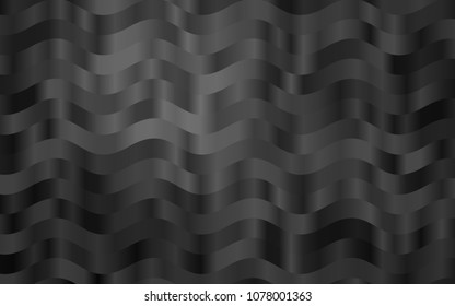 Dark Silver, Gray vector pattern with liquid shapes. Brand-new colored illustration in marble style with gradient. The best blurred design for your business.