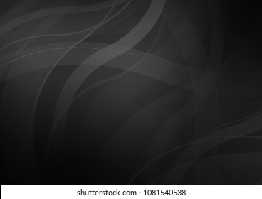 Dark Silver, Gray vector pattern with lamp shapes. Geometric illustration in marble style with gradient.  The template for cell phone backgrounds.