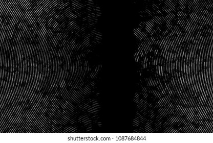 Dark Silver, Gray vector pattern with liquid shapes. Creative illustration in halftone marble style with gradient. A completely new marble design for your business.