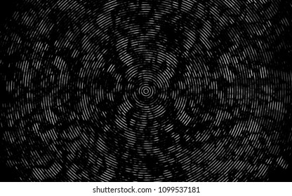 Dark Silver, Gray vector pattern with liquid shapes. Creative geometric illustration in marble style with gradient. The best blurred design for your business.