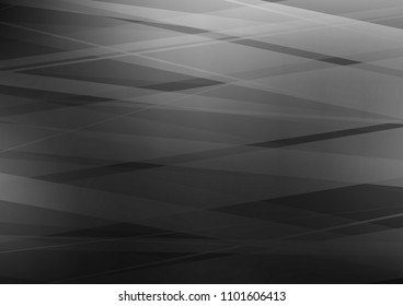 Dark Silver, Gray vector pattern with narrow lines. Glitter abstract illustration with colored sticks. The pattern can be used for websites.