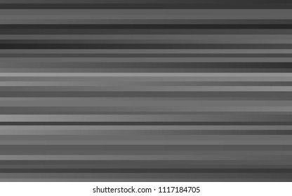 Dark Silver, Gray vector pattern with narrow lines. Lines on blurred abstract background with gradient. The template can be used as a background.