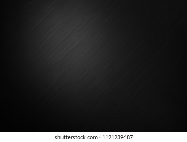Dark Silver, Gray vector pattern with narrow lines. Blurred decorative design in simple style with lines. The pattern can be used for busines ad, booklets, leaflets