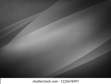 Dark Silver, Gray vector pattern with narrow lines. Lines on blurred abstract background with gradient. The template can be used as a background.