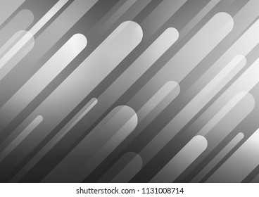 Dark Silver, Gray vector pattern with narrow lines. Glitter abstract illustration with colored sticks. The pattern can be used for busines ad, booklets, leaflets