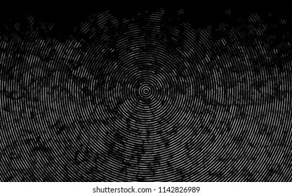 Dark Silver, Gray vector pattern with bent lines. A completely new color illustration in marble style. Brand new design for your ads, poster, banner.