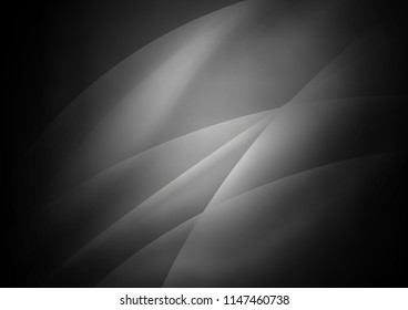 Dark Silver, Gray vector pattern with narrow lines. Blurred decorative design in simple style with lines. Best design for your ad, poster, banner.