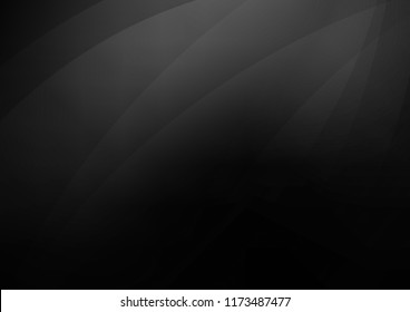 Dark Silver, Gray vector pattern with narrow lines. Decorative shining illustration with lines on abstract template. The pattern can be used as ads, poster, banner for commercial.