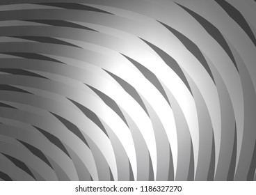 Dark Silver, Gray vector pattern with narrow lines. Blurred decorative design in simple style with lines. Best design for your ad, poster, banner.