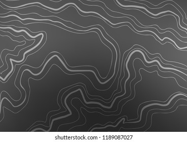 Dark Silver, Gray vector pattern with narrow lines. Glitter abstract illustration with colored sticks. The pattern can be used for websites.