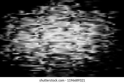 Dark Silver, Gray vector pattern with narrow lines. Decorative shining illustration with lines on abstract template. Best design for your ad, poster, banner.