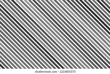 Dark Silver, Gray vector pattern with narrow lines. Glitter abstract illustration with colored sticks. The pattern can be used as ads, poster, banner for commercial.