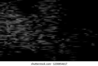 Dark Silver, Gray vector pattern with narrow lines. Modern geometrical abstract illustration with staves. The template can be used as a background.