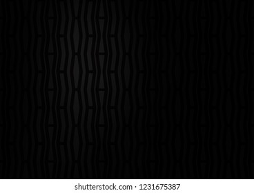 Dark Silver, Gray vector pattern with narrow lines. Lines on blurred abstract background with gradient. The pattern can be used for websites.