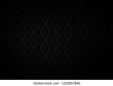 Dark Silver, Gray vector pattern with lines, rectangles. Shining colorful illustration with lines, rectangles. Pattern for ads, posters, banners.