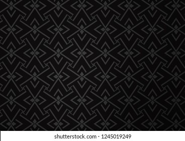 Dark Silver, Gray vector pattern with narrow lines. Shining illustration with lines on abstract template. Backdrop for TV commercials.