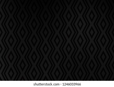 Dark Silver, Gray vector pattern with lines, rectangles. Colorful lines, squares on abstract background with gradient. Best design for your ad, poster, banner.