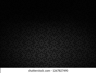 Dark Silver, Gray vector pattern with narrow lines. Blurred decorative design in simple style with lines. Pattern for ads, posters, banners.
