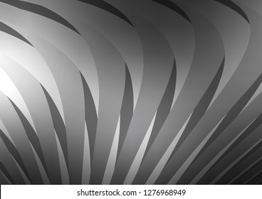 Dark Silver, Gray vector pattern with narrow lines. Lines on blurred abstract background with gradient. The pattern can be used for busines ad, booklets, leaflets