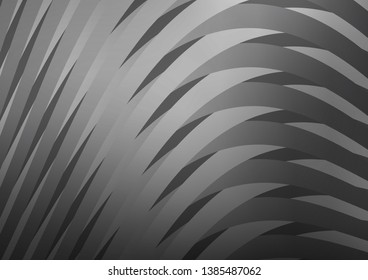 Dark Silver, Gray vector pattern with narrow lines. Blurred decorative design in simple style with lines. The pattern can be used for websites.
