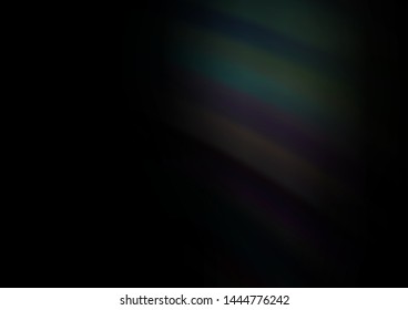 Dark Silver, Gray vector pattern with bent ribbons. Glitter abstract illustration with wry lines. The best blurred design for your business.