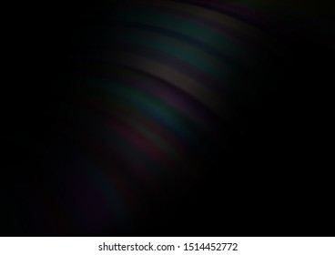 Dark Silver, Gray vector pattern with bubble shapes. Geometric illustration in marble style with gradient.  Brand new design for your ads, poster, banner.