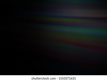 Dark Silver, Gray vector pattern with curved circles. An elegant bright illustration with gradient. The best blurred design for your business.