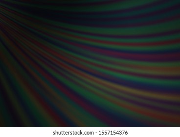 Dark Silver, Gray vector pattern with lamp shapes. Geometric illustration in marble style with gradient.  Marble design for your web site.
