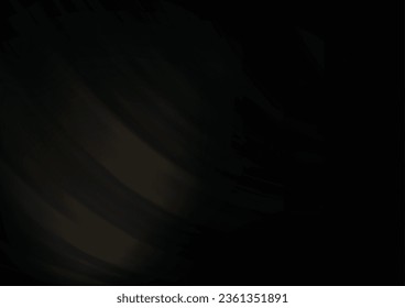 Dark Silver, Gray vector pattern with curved circles. A vague circumflex abstract illustration with gradient. Marble style for your business design.
