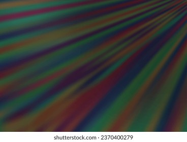 Dark Silver, Gray vector pattern with narrow lines. Shining colored illustration with narrow lines. Best design for your ad, poster, banner.