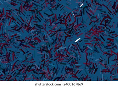 Dark silver, gray vector pattern with narrow lines. Decorative shining illustration with lines on abstract template. Pattern for ads, posters, banners.