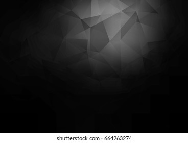 Dark Silver, Gray vector polygon abstract pattern. Geometric illustration in Origami style with gradient. The elegant pattern can be used as part of a brand book. Dark Silver, Gray vector polygon abstract pattern. Geometric illustration in Origami style with gradient. The elegant pattern can be used as part of a brand book.