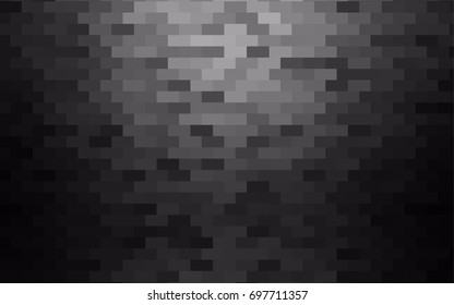 Dark Silver, Gray vector polygonal illustration consisting of rectangles. Rectangular design for your business. Creative geometric background in origami style with gradient. Dark Silver, Gray vector polygonal illustration consisting of rectangles. Rectangular design for your business. Creative geometric background in origami style with gradient.