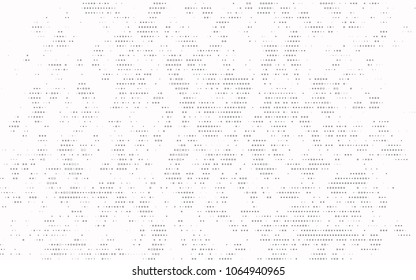 Dark Silver, Gray vector red banner with set of circles, dots. Donuts Background. Creative Design Template. Technological halftone illustration.