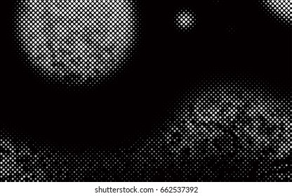 Dark Silver, Gray vector red banner with set of circles, dots. Donuts Background. Creative Design Template. Technological halftone illustration.