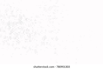 Dark Silver, Gray vector red banner with set of circles, dots. Donuts Background. Creative Design Template. Technological halftone illustration.