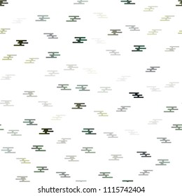 Dark Silver, Gray vector seamless template with repeated sticks. Modern geometrical abstract illustration with staves. Smart design for your business advert.