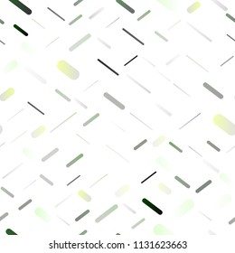 Dark Silver, Gray vector seamless template with repeated sticks. Lines on blurred abstract background with gradient. The pattern can be used as ads, poster, banner for commercial.