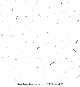 Dark Silver, Gray vector seamless texture with colored lines. Glitter abstract illustration with colored sticks. The pattern can be used as ads, poster, banner for commercial.