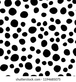 Dark Silver, Gray vector seamless layout with circle spots. Abstract illustration with colored bubbles in nature style. Pattern for design of fabric, wallpapers.