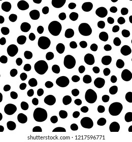 Dark Silver, Gray vector seamless template with spots. Illustration with set of shining colorful abstract circles. Trendy design for wallpaper, fabric makers.