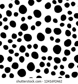 Dark Silver, Gray vector seamless cover with circles. Glitter abstract illustration with blurred drops of rain. Trendy design for wallpaper, fabric makers.